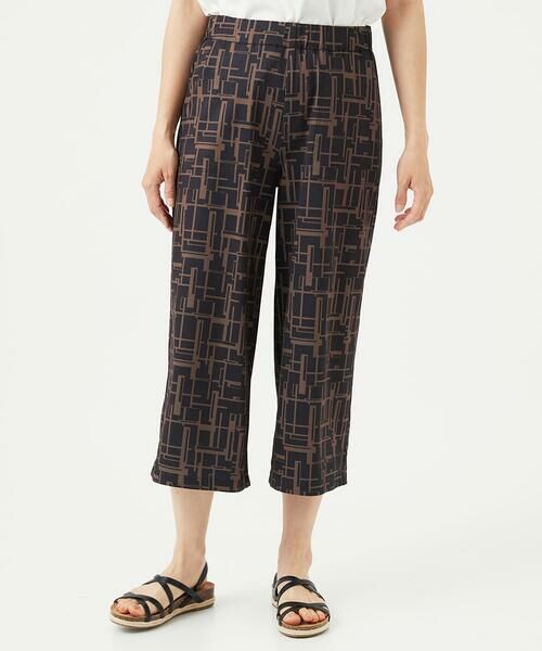 GIANNI LO GIUDICE / ジャンニ・ロ・ジュディチェ その他パンツ | [洗える]デジタル幾何デニムプリントパンツ | 詳細20