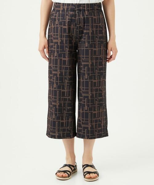 GIANNI LO GIUDICE / ジャンニ・ロ・ジュディチェ その他パンツ | [洗える]デジタル幾何デニムプリントパンツ | 詳細21