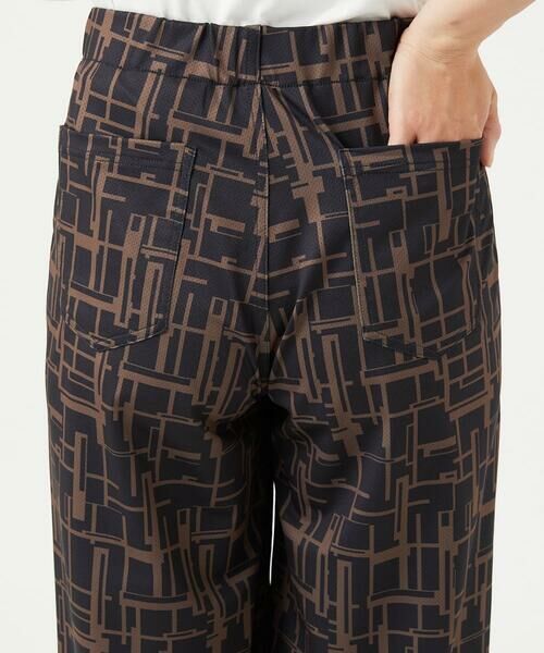 GIANNI LO GIUDICE / ジャンニ・ロ・ジュディチェ その他パンツ | [洗える]デジタル幾何デニムプリントパンツ | 詳細26