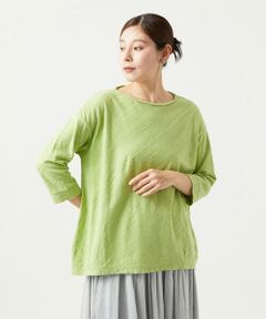 GIANNI LO GIUDICE / ジャンニ・ロ・ジュディチェ ロング・マキシ丈ワンピース | [洗える]コットンジャガードカットソーチュニック