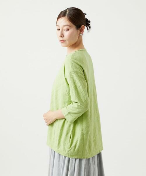 GIANNI LO GIUDICE / ジャンニ・ロ・ジュディチェ ロング・マキシ丈ワンピース | [洗える]コットンジャガードカットソーチュニック | 詳細6