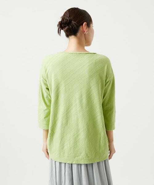 GIANNI LO GIUDICE / ジャンニ・ロ・ジュディチェ ロング・マキシ丈ワンピース | [洗える]コットンジャガードカットソーチュニック | 詳細7