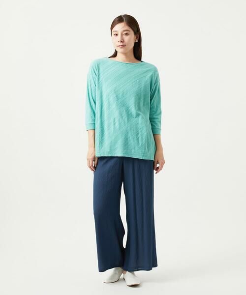 GIANNI LO GIUDICE / ジャンニ・ロ・ジュディチェ ロング・マキシ丈ワンピース | [洗える]コットンジャガードカットソーチュニック | 詳細19