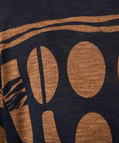 GIANNI LO GIUDICE / ジャンニ・ロ・ジュディチェ ロング・マキシ丈ワンピース | [洗える・日本製]コーヒービーンズプリントカットソープルオーバー | 詳細17