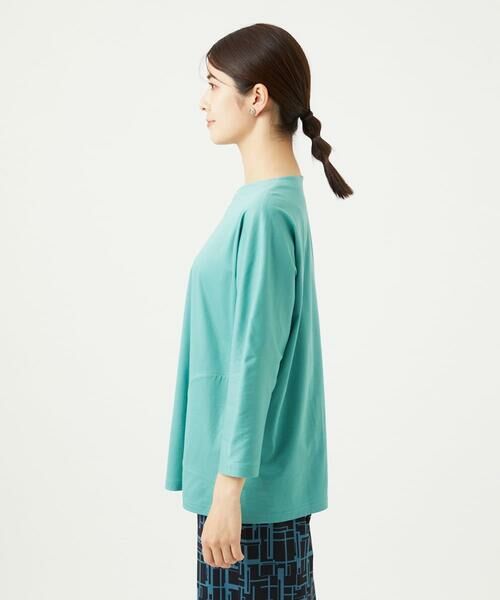 GIANNI LO GIUDICE / ジャンニ・ロ・ジュディチェ ロング・マキシ丈ワンピース | [洗える]アンチスウェットステッチ刺繍チュニックカットソー | 詳細20