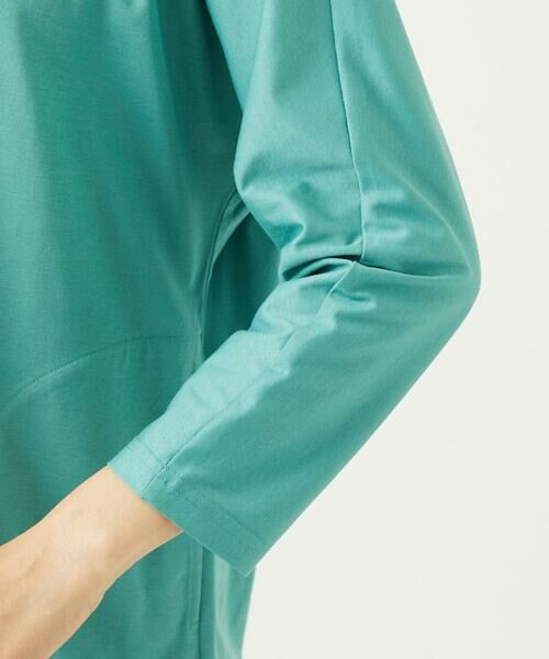 GIANNI LO GIUDICE / ジャンニ・ロ・ジュディチェ ロング・マキシ丈ワンピース | [洗える]アンチスウェットステッチ刺繍チュニックカットソー | 詳細23