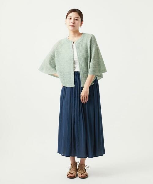 GIANNI LO GIUDICE / ジャンニ・ロ・ジュディチェ セットアップ | [洗える]ナシジニットカーディガン | 詳細4