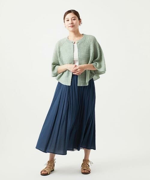 GIANNI LO GIUDICE / ジャンニ・ロ・ジュディチェ セットアップ | [洗える]ナシジニットカーディガン | 詳細5