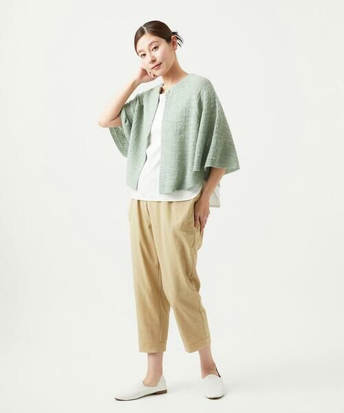 GIANNI LO GIUDICE / ジャンニ・ロ・ジュディチェ セットアップ | [洗える]ナシジニットカーディガン | 詳細7