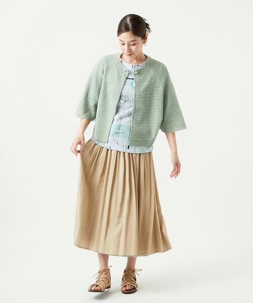 GIANNI LO GIUDICE / ジャンニ・ロ・ジュディチェ セットアップ | [洗える]ナシジニットカーディガン | 詳細8