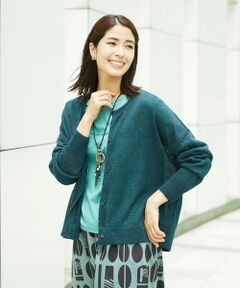 GIANNI LO GIUDICE / ジャンニ・ロ・ジュディチェ セットアップ | [日本製]アントワープリネンニットカーディガン