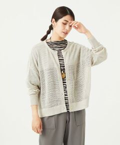 GIANNI LO GIUDICE / ジャンニ・ロ・ジュディチェ セットアップ | [日本製]アントワープリネンニットカーディガン