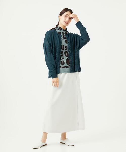 GIANNI LO GIUDICE / ジャンニ・ロ・ジュディチェ セットアップ | [日本製]アントワープリネンニットカーディガン | 詳細16