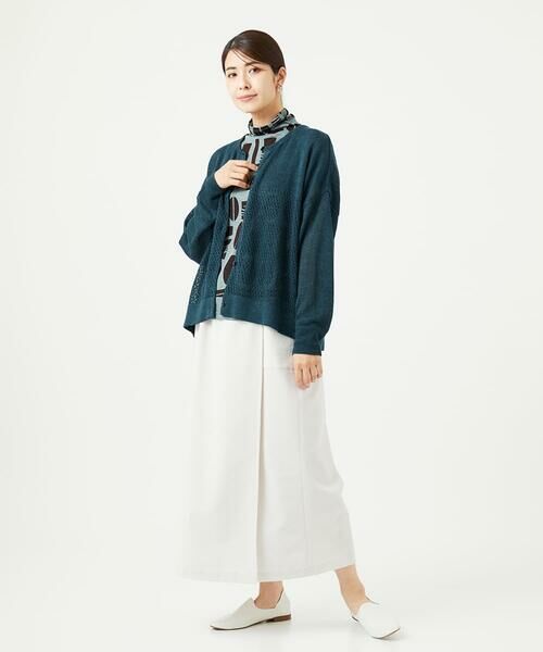 GIANNI LO GIUDICE / ジャンニ・ロ・ジュディチェ セットアップ | [日本製]アントワープリネンニットカーディガン | 詳細17