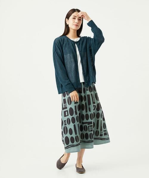 GIANNI LO GIUDICE / ジャンニ・ロ・ジュディチェ セットアップ | [日本製]アントワープリネンニットカーディガン | 詳細20