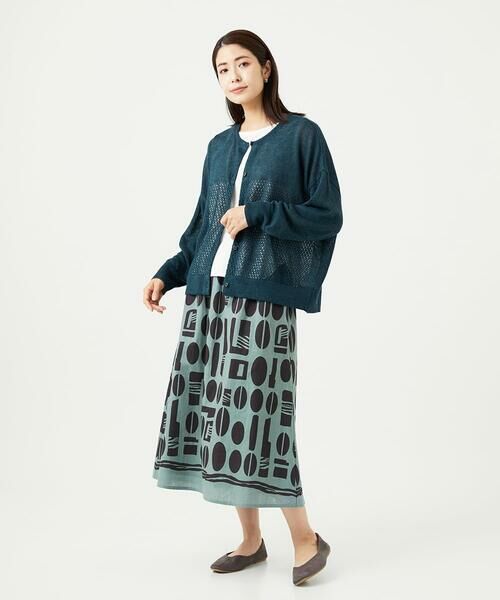 GIANNI LO GIUDICE / ジャンニ・ロ・ジュディチェ セットアップ | [日本製]アントワープリネンニットカーディガン | 詳細21