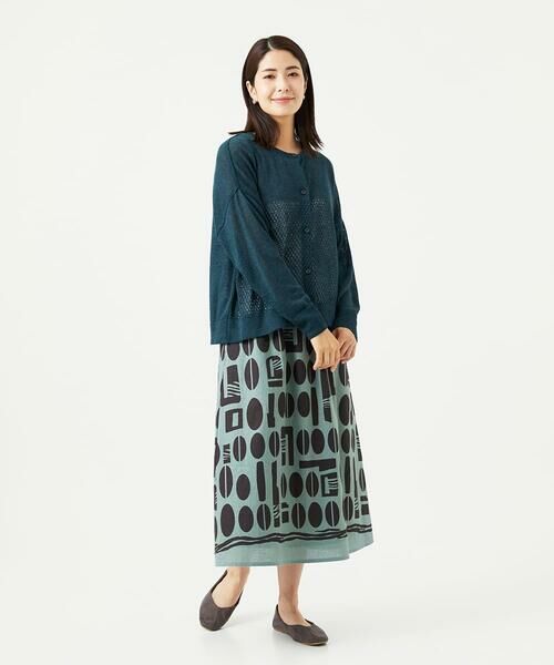 GIANNI LO GIUDICE / ジャンニ・ロ・ジュディチェ セットアップ | [日本製]アントワープリネンニットカーディガン | 詳細23