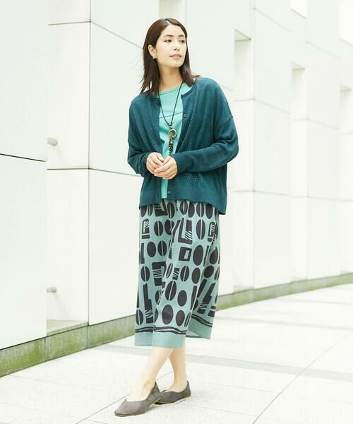 GIANNI LO GIUDICE / ジャンニ・ロ・ジュディチェ セットアップ | [日本製]アントワープリネンニットカーディガン | 詳細3