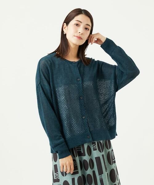 GIANNI LO GIUDICE / ジャンニ・ロ・ジュディチェ セットアップ | [日本製]アントワープリネンニットカーディガン | 詳細6