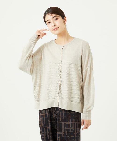 GIANNI LO GIUDICE / ジャンニ・ロ・ジュディチェ セットアップ | [日本製]アントワープリネンニットカーディガン | 詳細25