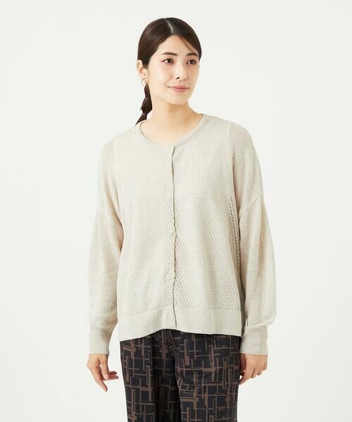 GIANNI LO GIUDICE / ジャンニ・ロ・ジュディチェ セットアップ | [日本製]アントワープリネンニットカーディガン | 詳細29