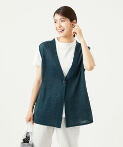 GIANNI LO GIUDICE / ジャンニ・ロ・ジュディチェ セットアップ | [日本製]アントワープリネンニットジレ