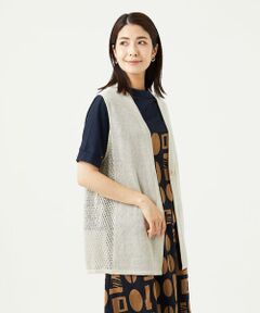 GIANNI LO GIUDICE / ジャンニ・ロ・ジュディチェ セットアップ | [日本製]アントワープリネンニットジレ