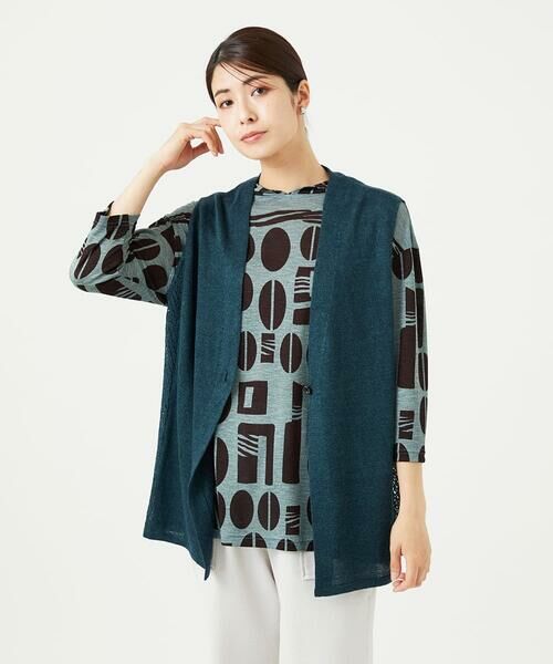 GIANNI LO GIUDICE / ジャンニ・ロ・ジュディチェ セットアップ | [日本製]アントワープリネンニットジレ | 詳細4