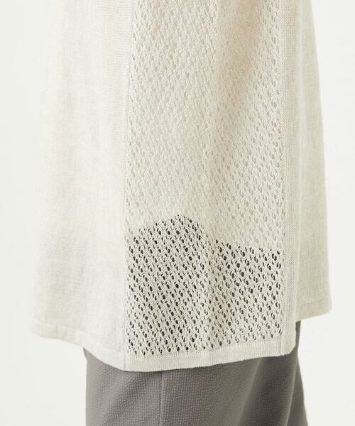 GIANNI LO GIUDICE / ジャンニ・ロ・ジュディチェ セットアップ | [日本製]アントワープリネンニットジレ | 詳細14