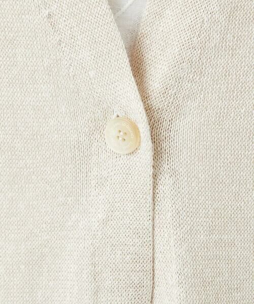 GIANNI LO GIUDICE / ジャンニ・ロ・ジュディチェ セットアップ | [日本製]アントワープリネンニットジレ | 詳細15
