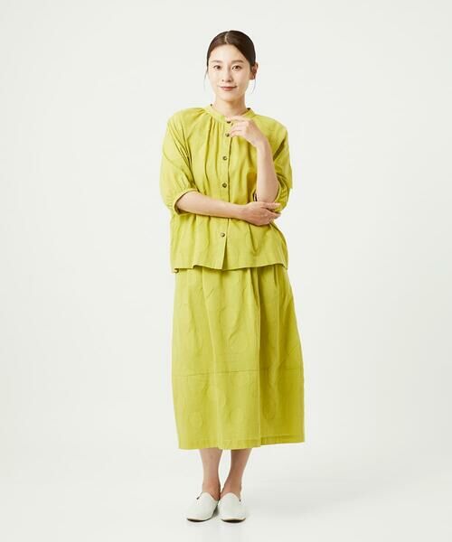 GIANNI LO GIUDICE / ジャンニ・ロ・ジュディチェ シャツ・ブラウス | [洗える]ドットジャガードシャツブラウス | 詳細10