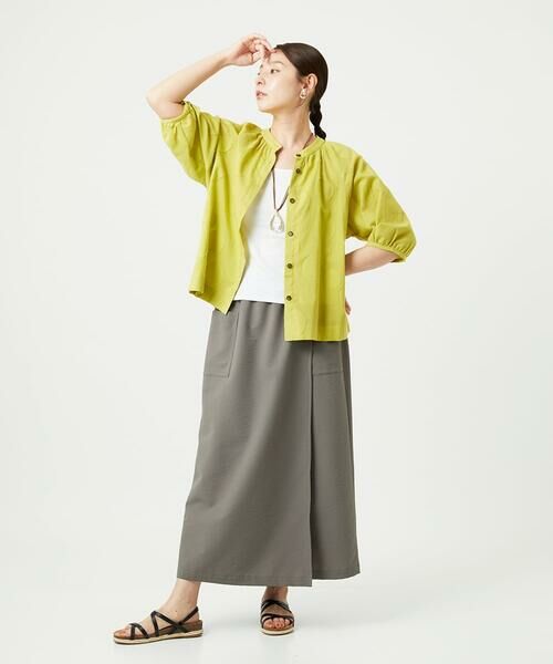 GIANNI LO GIUDICE / ジャンニ・ロ・ジュディチェ シャツ・ブラウス | [洗える]ドットジャガードシャツブラウス | 詳細12