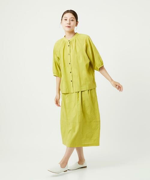 GIANNI LO GIUDICE / ジャンニ・ロ・ジュディチェ シャツ・ブラウス | [洗える]ドットジャガードシャツブラウス | 詳細9