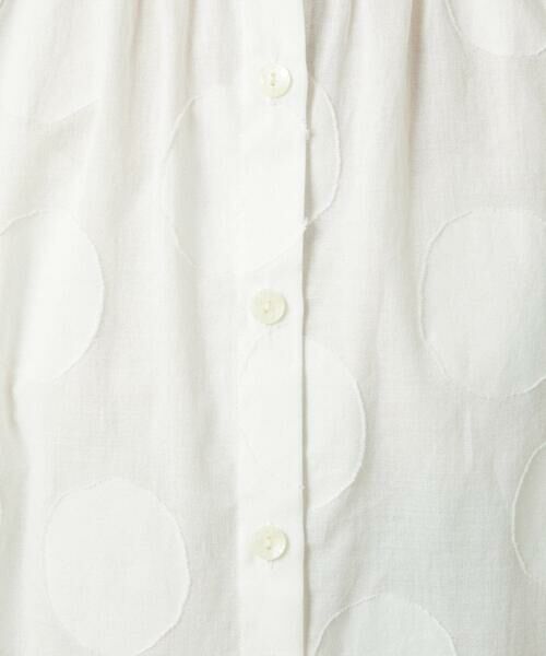 GIANNI LO GIUDICE / ジャンニ・ロ・ジュディチェ シャツ・ブラウス | [洗える]ドットジャガードシャツブラウス | 詳細21