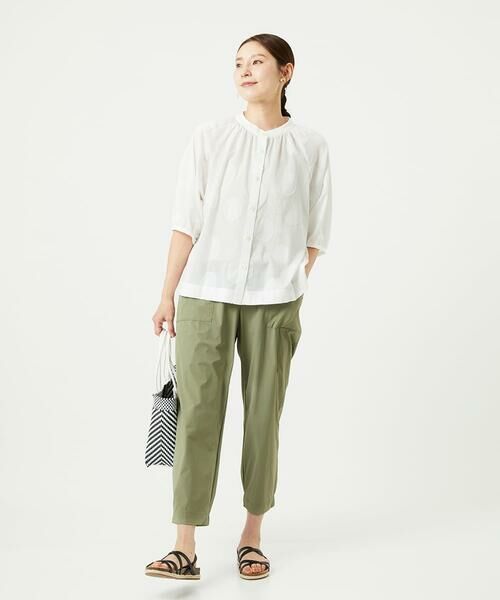 GIANNI LO GIUDICE / ジャンニ・ロ・ジュディチェ シャツ・ブラウス | [洗える]ドットジャガードシャツブラウス | 詳細24