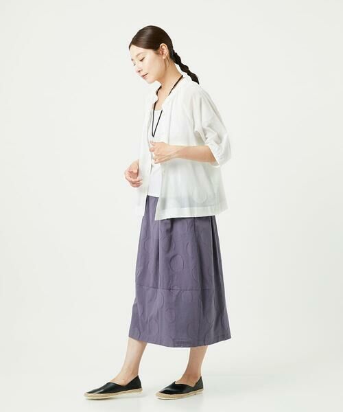 GIANNI LO GIUDICE / ジャンニ・ロ・ジュディチェ シャツ・ブラウス | [洗える]ドットジャガードシャツブラウス | 詳細26