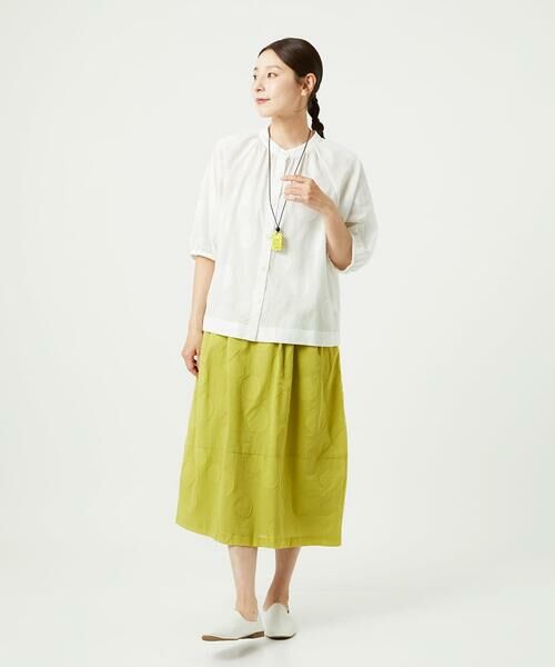 GIANNI LO GIUDICE / ジャンニ・ロ・ジュディチェ シャツ・ブラウス | [洗える]ドットジャガードシャツブラウス | 詳細27