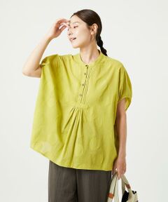 GIANNI LO GIUDICE / ジャンニ・ロ・ジュディチェ シャツ・ブラウス | [洗える]ドットジャガードオーバーブラウス