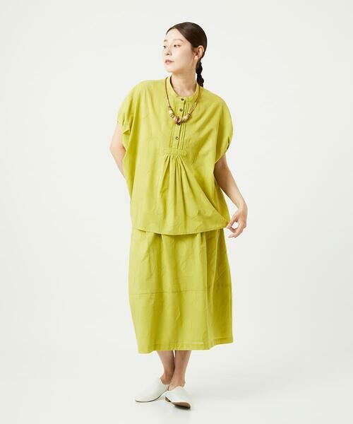 GIANNI LO GIUDICE / ジャンニ・ロ・ジュディチェ シャツ・ブラウス | [洗える]ドットジャガードオーバーブラウス | 詳細5