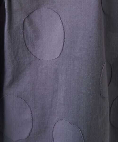 GIANNI LO GIUDICE / ジャンニ・ロ・ジュディチェ シャツ・ブラウス | [洗える]ドットジャガードオーバーブラウス | 詳細17