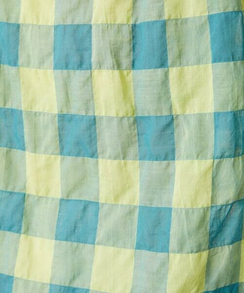 GIANNI LO GIUDICE / ジャンニ・ロ・ジュディチェ シャツ・ブラウス | [洗える]シャーリングチェックチュニックブラウス | 詳細10