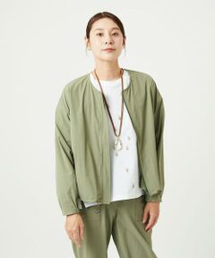 GIANNI LO GIUDICE / ジャンニ・ロ・ジュディチェ セットアップ | [撥水加工・洗える]ナイロンリぺレントブルゾン