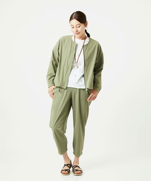 GIANNI LO GIUDICE / ジャンニ・ロ・ジュディチェ セットアップ | [撥水加工・洗える]ナイロンリぺレントブルゾン | 詳細17