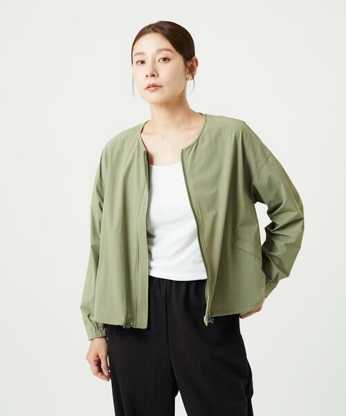 GIANNI LO GIUDICE / ジャンニ・ロ・ジュディチェ セットアップ | [撥水加工・洗える]ナイロンリぺレントブルゾン | 詳細2