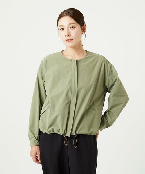 GIANNI LO GIUDICE / ジャンニ・ロ・ジュディチェ セットアップ | [撥水加工・洗える]ナイロンリぺレントブルゾン | 詳細3