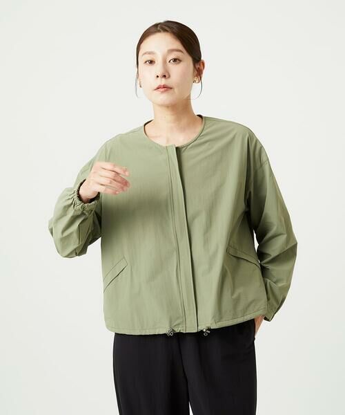 GIANNI LO GIUDICE / ジャンニ・ロ・ジュディチェ セットアップ | [撥水加工・洗える]ナイロンリぺレントブルゾン | 詳細4