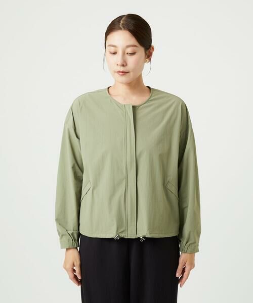 GIANNI LO GIUDICE / ジャンニ・ロ・ジュディチェ セットアップ | [撥水加工・洗える]ナイロンリぺレントブルゾン | 詳細5