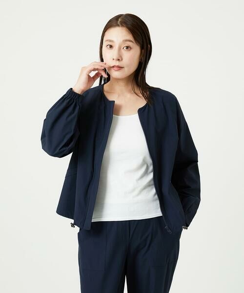 GIANNI LO GIUDICE / ジャンニ・ロ・ジュディチェ セットアップ | [撥水加工・洗える]ナイロンリぺレントブルゾン | 詳細22