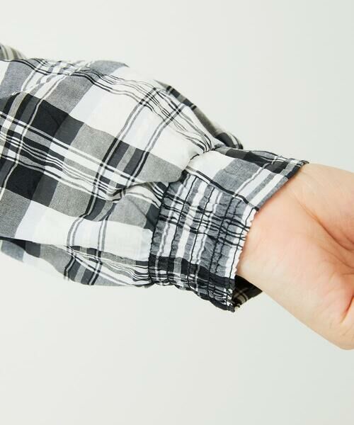 GIANNI LO GIUDICE / ジャンニ・ロ・ジュディチェ ロング・マキシ丈ワンピース | [洗える]先染めブロックチェックチェックワンピースシャツ | 詳細20