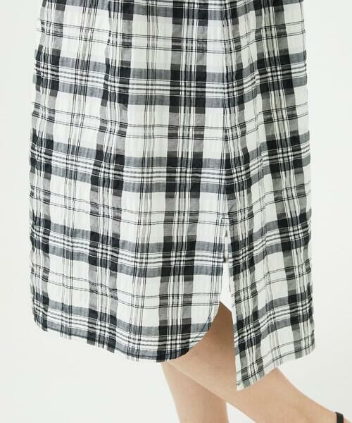GIANNI LO GIUDICE / ジャンニ・ロ・ジュディチェ ロング・マキシ丈ワンピース | [洗える]先染めブロックチェックチェックワンピースシャツ | 詳細22